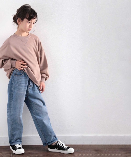 classicalelf（クラシカルエルフ）の「relax wide denim pants /リラックスワイドストレート無地デニム＆チノパンツ（デニムパンツ・メンズ・ナチュラル/ブラック/ベージュ系その他/ワンウォッシュ/ブルー/ブラック系その他/グレイッシュベージュ/グリーン・MEDIUM/X-LARGE/LARGE/XX-LARGE/XXX-LARGE/SMALL）」の10枚目の写真