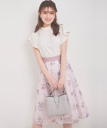 LAISSE PASSE | レースプリントスカート(スカート)