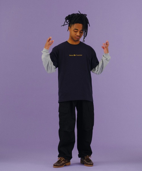 Modern Amusement(モダンアミューズメント)の「モダンアミューズメント TEE(Tシャツ/カットソー・メンズ・ネイビー/ホワイト/杢グレー・FREE)」の6枚目の写真