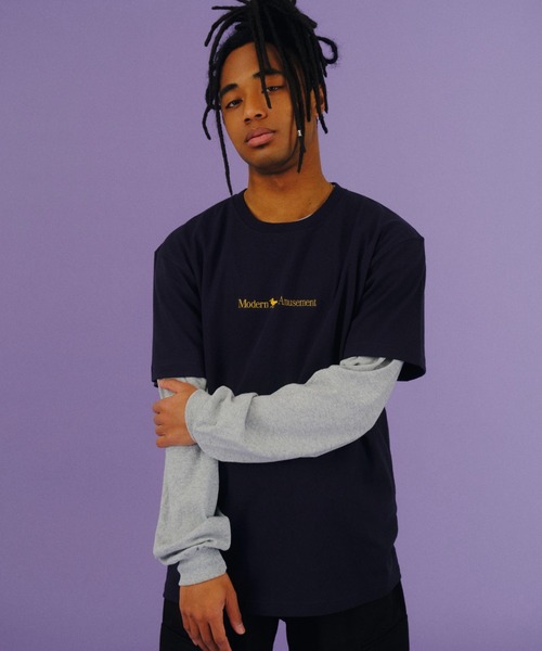 Modern Amusement(モダンアミューズメント)の「モダンアミューズメント TEE(Tシャツ/カットソー・メンズ・ネイビー/ホワイト/杢グレー・FREE)」の20枚目の写真