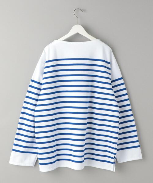 ORCIVAL（オーシバル）の「＜ORCIVAL（オーシバル）＞ NAVAL BIGTEE/カットソー（Tシャツ/カットソー・メンズ・ネイビー/ホワイト・7/6）」の3枚目の写真