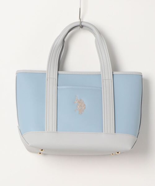U.S. POLO ASSN.(ユーエスポロアッスン)の「【U.S. POLO ASSN.】 ユーエスポロアッスン Gateway トートバッグS USPA-2619(トートバッグ・レディース・ブラック/ホワイト系その他/ブルー系その他/ホワイト×ブラック/ホワイト×レッド/ブラック×ホワイト/ベージュ×ブラック/ネイビー×ホワイト/グレー系その他・FREE)」の15枚目の写真