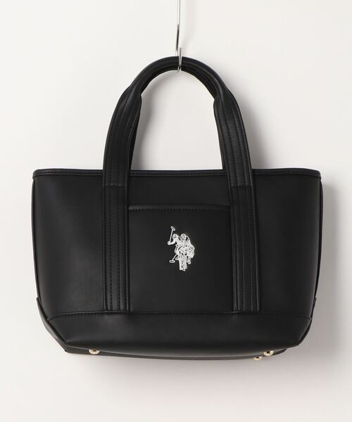 U.S. POLO ASSN.(ユーエスポロアッスン)の「【U.S. POLO ASSN.】 ユーエスポロアッスン Gateway トートバッグS USPA-2619(トートバッグ・レディース・ブラック/ホワイト系その他/ブルー系その他/ホワイト×ブラック/ホワイト×レッド/ブラック×ホワイト/ベージュ×ブラック/ネイビー×ホワイト/グレー系その他・FREE)」の16枚目の写真