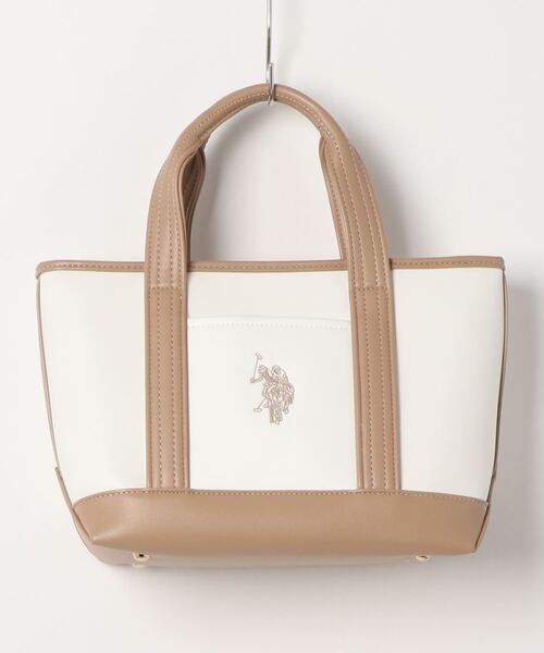 U.S. POLO ASSN.(ユーエスポロアッスン)の「【U.S. POLO ASSN.】 ユーエスポロアッスン Gateway トートバッグS USPA-2619(トートバッグ・レディース・ブラック/ホワイト系その他/ブルー系その他/ホワイト×ブラック/ホワイト×レッド/ブラック×ホワイト/ベージュ×ブラック/ネイビー×ホワイト/グレー系その他・FREE)」の17枚目の写真