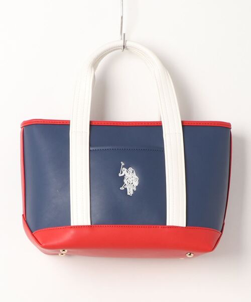 U.S. POLO ASSN.(ユーエスポロアッスン)の「【U.S. POLO ASSN.】 ユーエスポロアッスン Gateway トートバッグS USPA-2619(トートバッグ・レディース・ブラック/ホワイト系その他/ブルー系その他/ホワイト×ブラック/ホワイト×レッド/ブラック×ホワイト/ベージュ×ブラック/ネイビー×ホワイト/グレー系その他・FREE)」の22枚目の写真