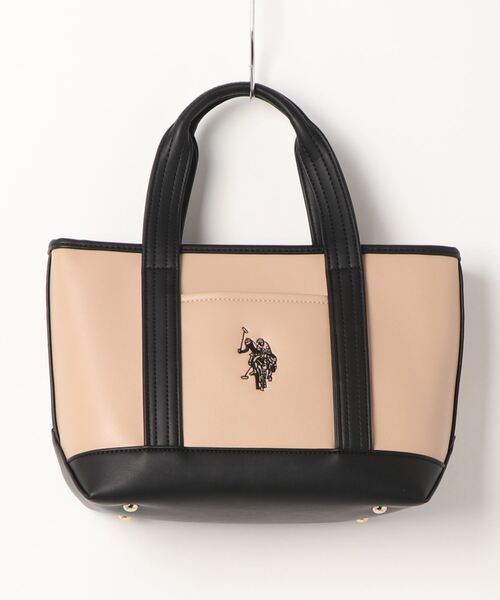 U.S. POLO ASSN.(ユーエスポロアッスン)の「【U.S. POLO ASSN.】 ユーエスポロアッスン Gateway トートバッグS USPA-2619(トートバッグ・レディース・ブラック/ホワイト系その他/ブルー系その他/ホワイト×ブラック/ホワイト×レッド/ブラック×ホワイト/ベージュ×ブラック/ネイビー×ホワイト/グレー系その他・FREE)」の21枚目の写真