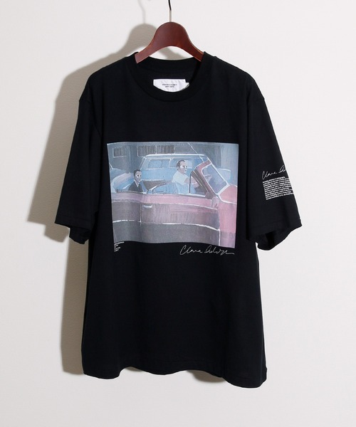 JANESMITH(ジェーンスミス)の「JANESMITH ジェーンスミス / SATURDAYS SHORT SLEEVE T-SHIRT グラフィックプリントビッグシルエットTシャツ / 22WCT-#458S-CA(Tシャツ/カットソー・レディース・ホワイト/ブラック・SMALL/MEDIUM/LARGE/X-LARGE)」の2枚目の写真