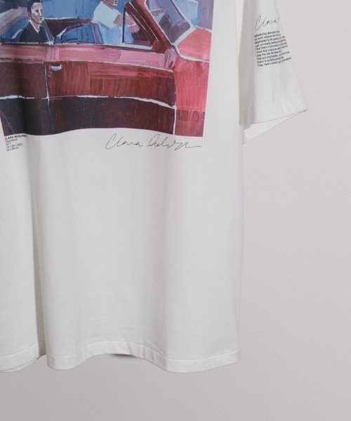 JANESMITH(ジェーンスミス)の「JANESMITH ジェーンスミス / SATURDAYS SHORT SLEEVE T-SHIRT グラフィックプリントビッグシルエットTシャツ / 22WCT-#458S-CA(Tシャツ/カットソー・レディース・ホワイト/ブラック・SMALL/MEDIUM/LARGE/X-LARGE)」の21枚目の写真