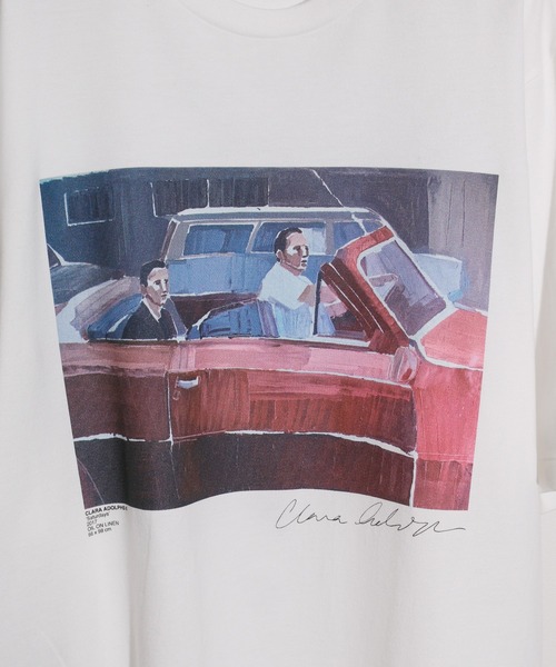 JANESMITH(ジェーンスミス)の「JANESMITH ジェーンスミス / SATURDAYS SHORT SLEEVE T-SHIRT グラフィックプリントビッグシルエットTシャツ / 22WCT-#458S-CA(Tシャツ/カットソー・レディース・ホワイト/ブラック・SMALL/MEDIUM/LARGE/X-LARGE)」の13枚目の写真