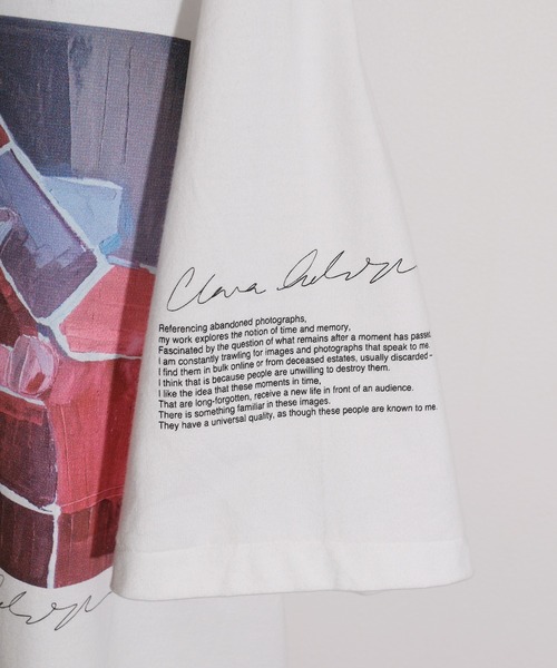 JANESMITH(ジェーンスミス)の「JANESMITH ジェーンスミス / SATURDAYS SHORT SLEEVE T-SHIRT グラフィックプリントビッグシルエットTシャツ / 22WCT-#458S-CA(Tシャツ/カットソー・レディース・ホワイト/ブラック・SMALL/MEDIUM/LARGE/X-LARGE)」の11枚目の写真