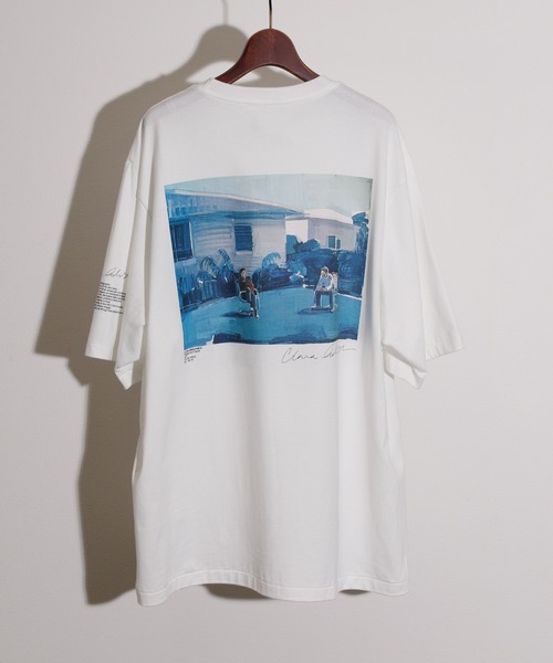 JANESMITH(ジェーンスミス)の「JANESMITH ジェーンスミス / SATURDAYS SHORT SLEEVE T-SHIRT グラフィックプリントビッグシルエットTシャツ / 22WCT-#458S-CA(Tシャツ/カットソー・レディース・ホワイト/ブラック・SMALL/MEDIUM/LARGE/X-LARGE)」の3枚目の写真