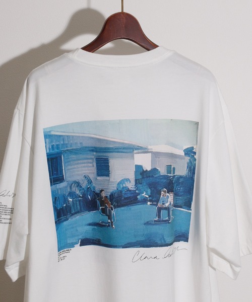 JANESMITH(ジェーンスミス)の「JANESMITH ジェーンスミス / SATURDAYS SHORT SLEEVE T-SHIRT グラフィックプリントビッグシルエットTシャツ / 22WCT-#458S-CA(Tシャツ/カットソー・レディース・ホワイト/ブラック・SMALL/MEDIUM/LARGE/X-LARGE)」の19枚目の写真