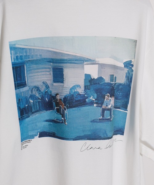 JANESMITH(ジェーンスミス)の「JANESMITH ジェーンスミス / SATURDAYS SHORT SLEEVE T-SHIRT グラフィックプリントビッグシルエットTシャツ / 22WCT-#458S-CA(Tシャツ/カットソー・レディース・ホワイト/ブラック・SMALL/MEDIUM/LARGE/X-LARGE)」の22枚目の写真
