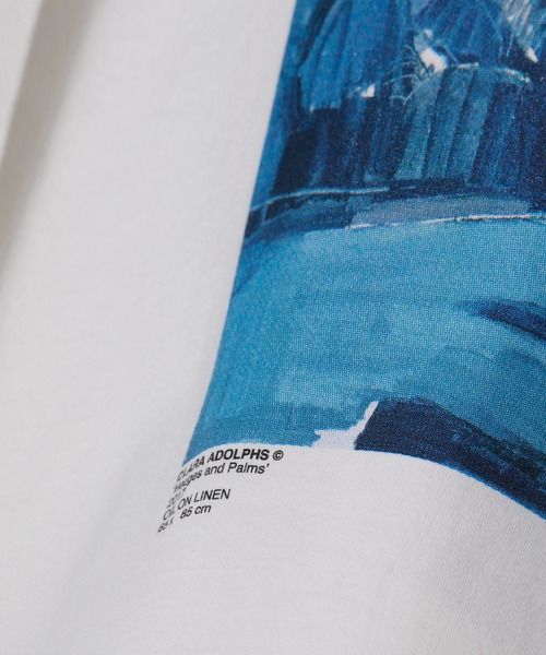JANESMITH(ジェーンスミス)の「JANESMITH ジェーンスミス / SATURDAYS SHORT SLEEVE T-SHIRT グラフィックプリントビッグシルエットTシャツ / 22WCT-#458S-CA(Tシャツ/カットソー・レディース・ホワイト/ブラック・SMALL/MEDIUM/LARGE/X-LARGE)」の14枚目の写真