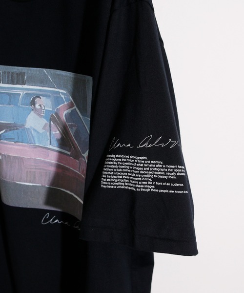 JANESMITH(ジェーンスミス)の「JANESMITH ジェーンスミス / SATURDAYS SHORT SLEEVE T-SHIRT グラフィックプリントビッグシルエットTシャツ / 22WCT-#458S-CA(Tシャツ/カットソー・レディース・ホワイト/ブラック・SMALL/MEDIUM/LARGE/X-LARGE)」の10枚目の写真