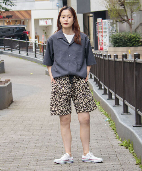 GLOSTER（グロスター）の「【GLOSTER/グロスター】ゴブラン織ショートイージーパンツ ダマスクス／レオパード（その他パンツ・メンズ・ホワイト系その他/ベージュ系その他/ホワイト系その他2/ベージュ系その他2・MEDIUM/LARGE）」の16枚目の写真