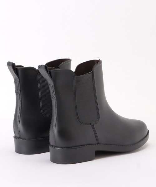 Lace Ladies（レースレディース）の「サイドゴアショート丈レインブーツ（レインシューズ・レディース・ブラック/アイボリー/グリーン・23.5/25/24/23/24.5）」の9枚目の写真