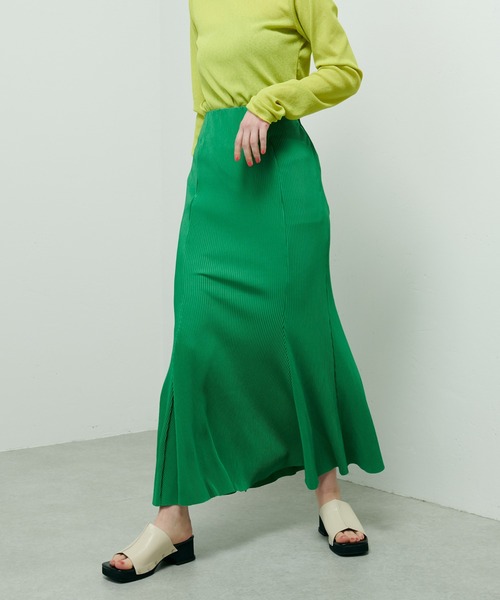 Lui's（ルイス）の「プリーツマーメイドスカート（スカート・レディース・ブラック/グリーン/レッド・FREE）」の3枚目の写真