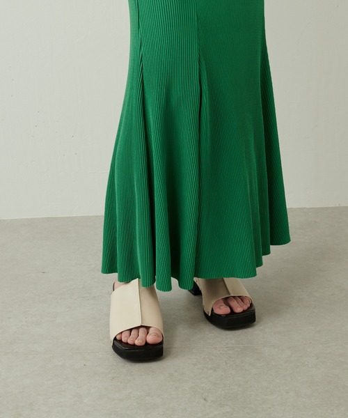 Lui's（ルイス）の「プリーツマーメイドスカート（スカート・レディース・ブラック/グリーン/レッド・FREE）」の11枚目の写真