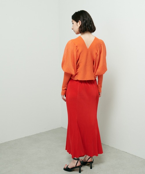 Lui's（ルイス）の「プリーツマーメイドスカート（スカート・レディース・ブラック/グリーン/レッド・FREE）」の16枚目の写真