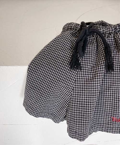 aimoha(アイモハ)の「aimoha-KIDS- 子供服 チェック柄ハーフパンツ(その他パンツ・キッズ・ブラウン/ブラック・90/110/130/120/80/100)」の17枚目の写真