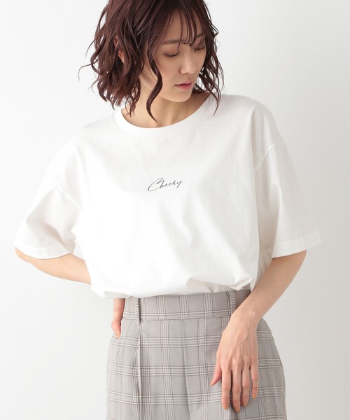 GLOBAL WORK(グローバルワーク)の「リッチクリーンプリントT半袖/268869(Tシャツ/カットソー・レディース・ホワイト/ホワイト系その他2/ダークグレー/ホワイト系その他3/ライトグレー/ブラック/ホワイト系その他/グレー系その他/その他3/その他・MEDIUM/LARGE)」の20枚目の写真