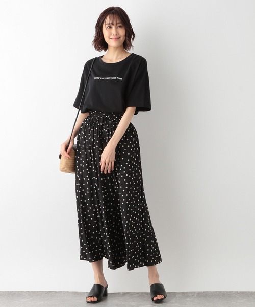 GLOBAL WORK(グローバルワーク)の「リッチクリーンプリントT半袖/268869(Tシャツ/カットソー・レディース・ホワイト/ホワイト系その他2/ダークグレー/ホワイト系その他3/ライトグレー/ブラック/ホワイト系その他/グレー系その他/その他3/その他・MEDIUM/LARGE)」の12枚目の写真