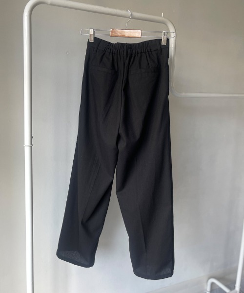 esutoreja(エストレジャ)の「タックパンツ(その他パンツ・レディース・ブラック/ベージュ/アイボリー・FREE)」の14枚目の写真
