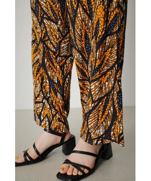 AZUL by moussy（アズールバイマウジー）の「AFRICAN PRINT PANTS/アフリカンプリントパンツ（その他パンツ・レディース・ブラウン系その他/グリーン系その他・MEDIUM/SMALL）」の11枚目の写真
