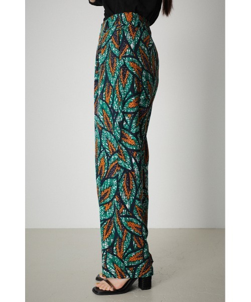 AZUL by moussy（アズールバイマウジー）の「AFRICAN PRINT PANTS/アフリカンプリントパンツ（その他パンツ・レディース・ブラウン系その他/グリーン系その他・MEDIUM/SMALL）」の16枚目の写真