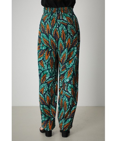 AZUL by moussy（アズールバイマウジー）の「AFRICAN PRINT PANTS/アフリカンプリントパンツ（その他パンツ・レディース・ブラウン系その他/グリーン系その他・MEDIUM/SMALL）」の17枚目の写真