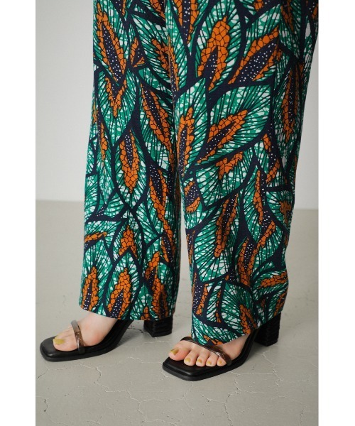 AZUL by moussy（アズールバイマウジー）の「AFRICAN PRINT PANTS/アフリカンプリントパンツ（その他パンツ・レディース・ブラウン系その他/グリーン系その他・MEDIUM/SMALL）」の20枚目の写真
