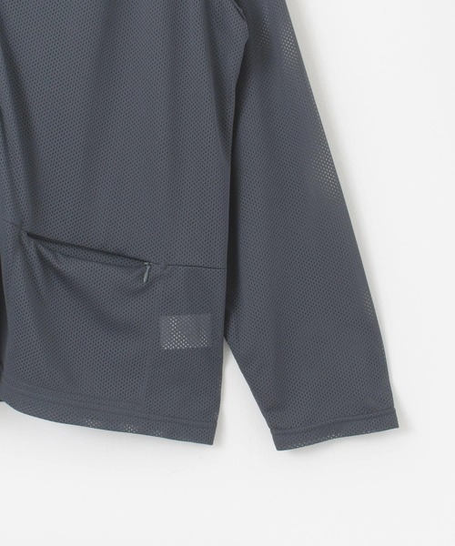 MANUAL ALPHABET（マニュアル アルファベット）の「MANUAL ALPHABET　MESH CARDIGAN（カーディガン/ボレロ・メンズ・チャコールグレー/グレー/ブラック・2/3）」の14枚目の写真