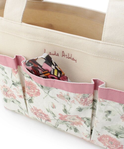 LAURA ASHLEY(ローラアシュレイ)の「ヘップワース柄 ガーデントートバッグ(トートバッグ・レディース・パープル系2/ピンク系5・00)」の11枚目の写真