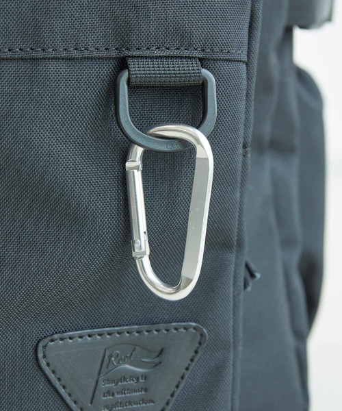 ADAM ET ROPE'(アダムエロペ)の「【ROUTINE/ルーティン】STUDENT BACKPACK(バックパック/リュック・メンズ・ブラック・FREE)」の15枚目の写真