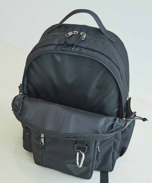 ADAM ET ROPE'(アダムエロペ)の「【ROUTINE/ルーティン】STUDENT BACKPACK(バックパック/リュック・メンズ・ブラック・FREE)」の17枚目の写真