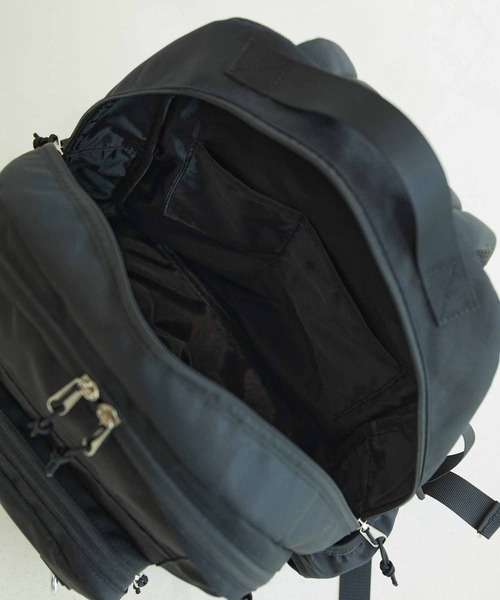 ADAM ET ROPE'(アダムエロペ)の「【ROUTINE/ルーティン】STUDENT BACKPACK(バックパック/リュック・メンズ・ブラック・FREE)」の18枚目の写真