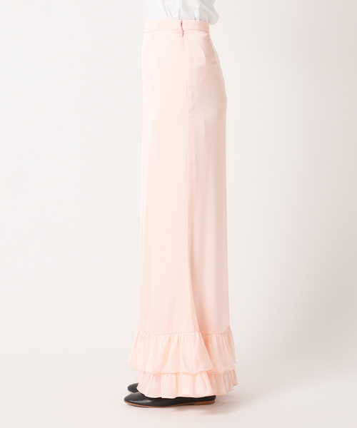 フリルヘムロングスカート（スカート）｜Charles Chaton（シャルル