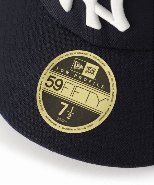 NEW ERA（ニューエラ）の「【NEW ERA / ニューエラ】 別注LP 59FIFTY NEW YORK YANKEES（キャップ・メンズ・ネイビー・SMALL/MEDIUM/LARGE）」の4枚目の写真