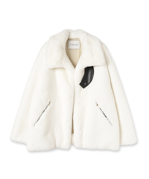 CULLNI（クルニ）の「22-AW-016 / ECO Fur Coat（その他アウター・メンズ・ダークブラウン/ホワイト/ブラック/ベージュ・0/2/1）」の7枚目の写真