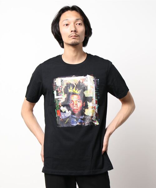 PARKS TOKYO SELECT（パークストウキョウセレクト）の「（UN）JEAN MICHEL BASQUIAT T-SHIRT（Tシャツ/カットソー・メンズ・ホワイト/ブラック・MEDIUM/LARGE）」の2枚目の写真