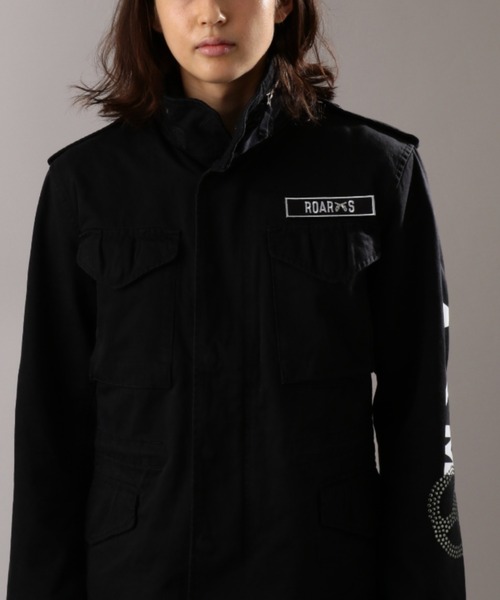 roar（ロアー）の「【別注】AVIREX × roarguns / アビレックス×ロアーガンズ/M-65（ブルゾン・メンズ・ブラック・MEDIUM/LARGE）」の14枚目の写真