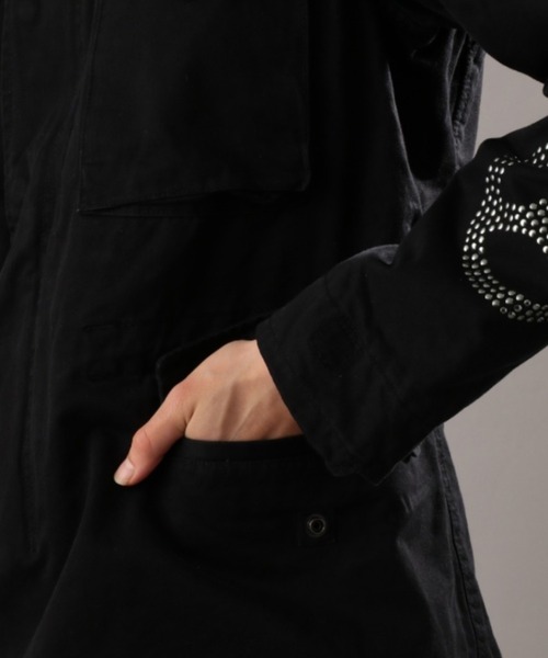 roar（ロアー）の「【別注】AVIREX × roarguns / アビレックス×ロアーガンズ/M-65（ブルゾン・メンズ・ブラック・MEDIUM/LARGE）」の5枚目の写真