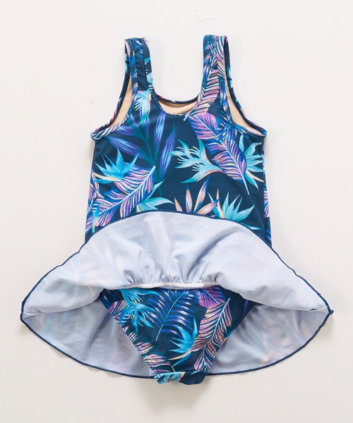 RUSTY（ラスティ）の「【RUSTY:ラスティー】キッズワンピース水着2点セット　タンキニ（水着・キッズ・ネイビー/ホワイト/イエロー・100/110/120）」の10枚目の写真