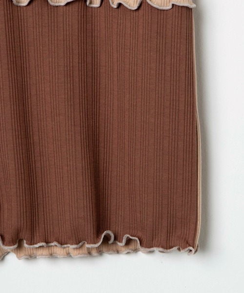 WEGO（ウィゴー）の「WEGO/メローリブタンクトップ（タンクトップ・レディース・ブラック/ベージュ系その他・FREE）」の19枚目の写真