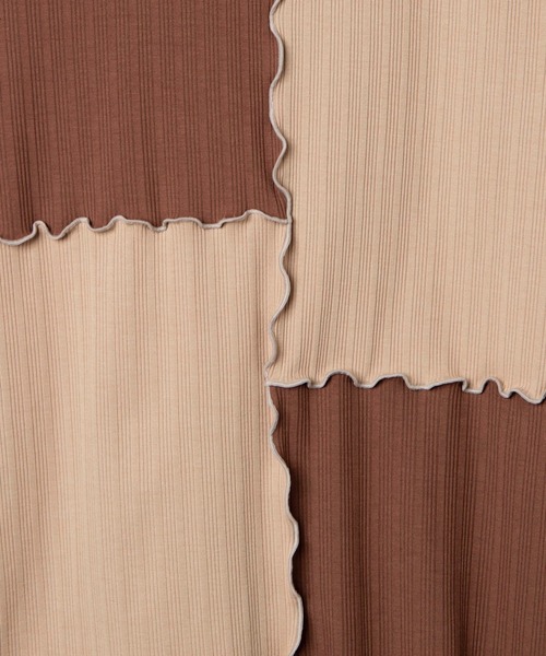 WEGO（ウィゴー）の「WEGO/メローリブタンクトップ（タンクトップ・レディース・ブラック/ベージュ系その他・FREE）」の17枚目の写真