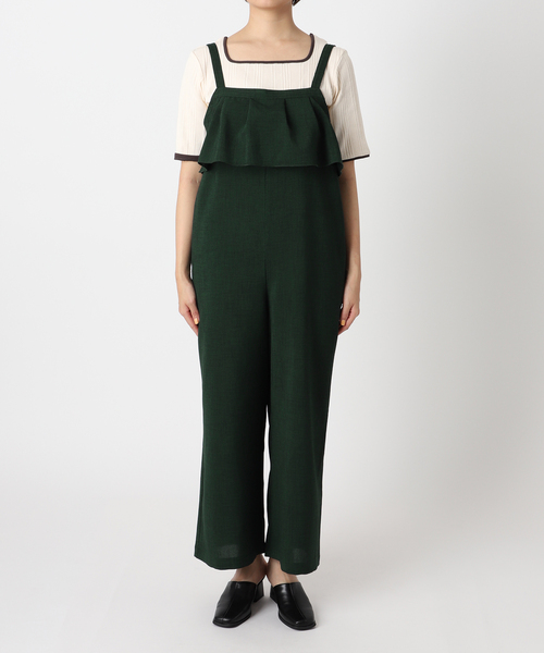 Bshop 078 CITE ロロ・ピアーナ サロペット オーバーオール L