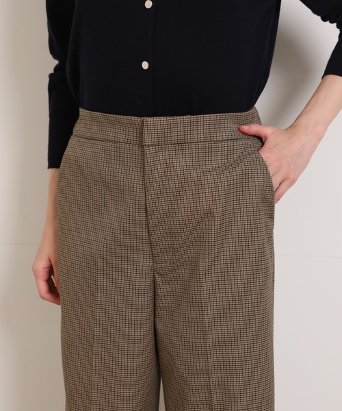 INED(イネド)の「CARREMANウール調セミワイドパンツ(その他パンツ・レディース・チャコールグレー/ネイビー/グレー/キャメル・9号/7号/5号/11号)」の14枚目の写真