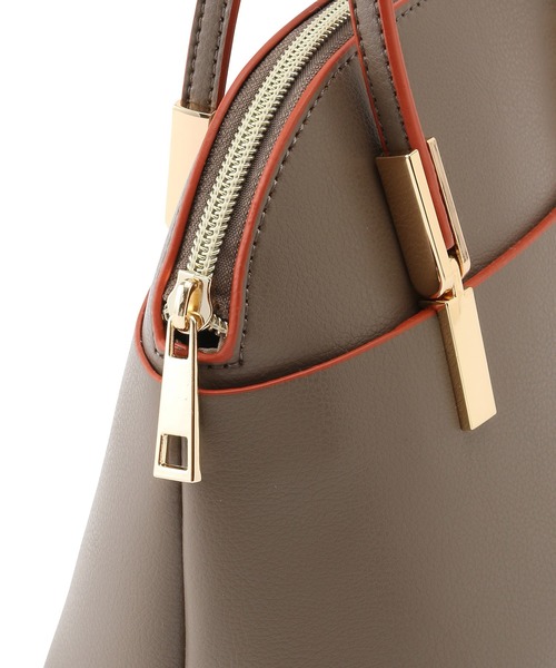 ROPE' PICNIC(ロペピクニック)の「軽量レクタンメタルミニラウンドボストン&ショルダーバッグ(ショルダーバッグ・レディース・ブラック系その他/ホワイト系その他5/ブラウン系その他3・FREE)」の18枚目の写真