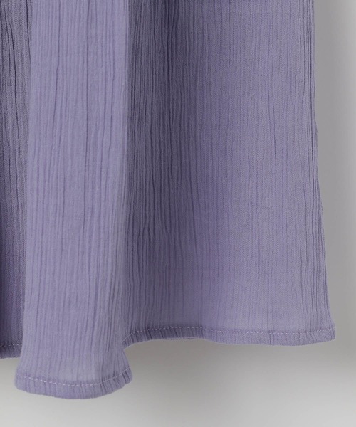 GLOBAL WORK（グローバルワーク）の「2WAYティアードワンピース/ノースリーブ/キッズ/350740（ワンピース・キッズ・ブラウン/パープル/ブラック/グリーン・160cm/130cm/140cm/110cm/100cm/150cm/120cm）」の11枚目の写真